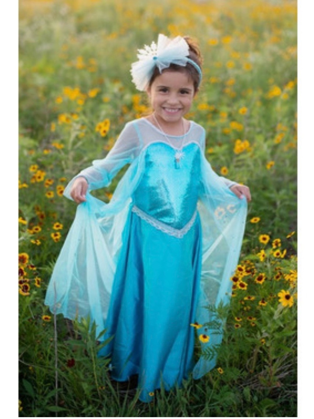 Great Pretenders Girls Ice Queen Dress, Size 5/6